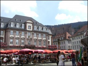 Heidelbergの街並み