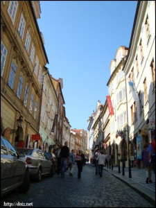 プラハの町並み