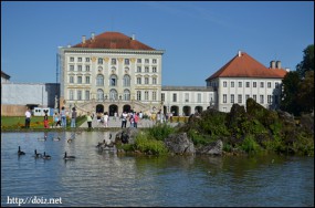 ニンフェンブルク宮殿（西側）