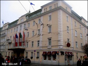 Hotel Sacher(ザルツブルクのホテルザッハー）