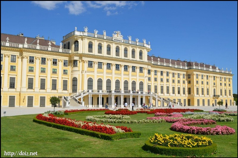 オーストリア ウィーン観光schloss Schonbrunn シェーンブルン宮殿