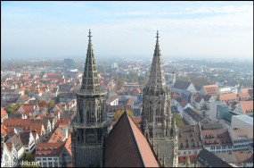 Ulmer Münster（大聖堂）からの景色