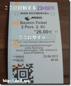Bayern-Ticket（バイエルンチケット）