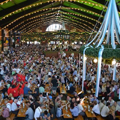 【Oktoberfest / Wiesn】オクトーバーフェスト・14の大きなテント
