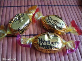Werther's Original（ヴェルタースオリジナル) のチョコレート