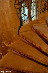 St.Paul（ザンクトパウル教会）展望台へ階段