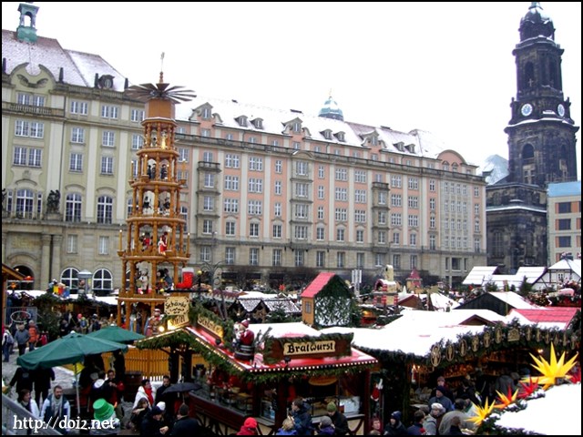 Dresdenのクリスマスマーケット